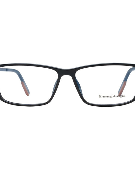Ermenegildo Zegna Black Plastic Glasses (Frames)