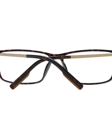 Ermenegildo Zegna Brown Plastic Glasses (Frames)