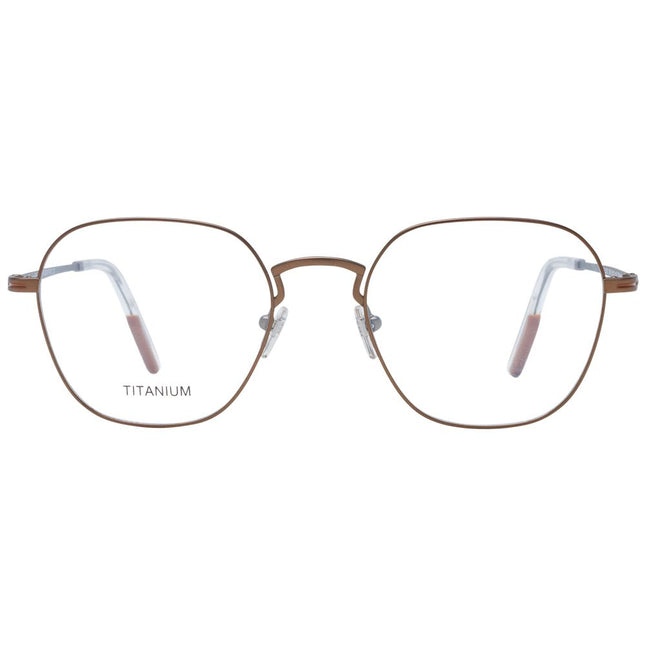 Ermenegildo Zegna Bronze Men Glasses Frame
