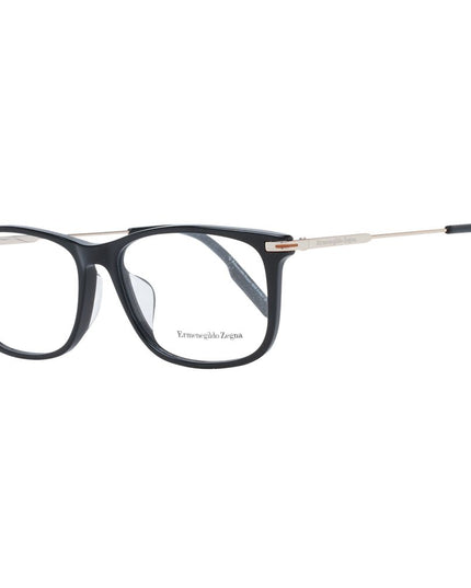 Ermenegildo Zegna Black Plastic Glasses (Frames)