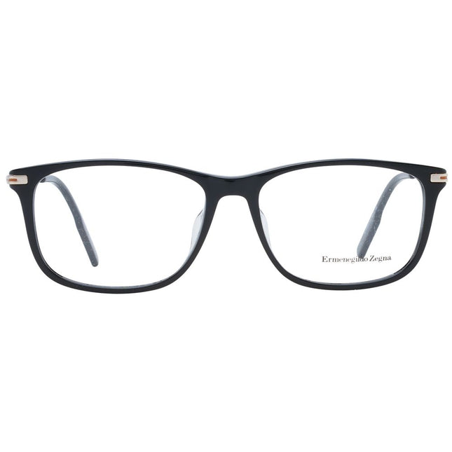 Ermenegildo Zegna Black Plastic Glasses (Frames)