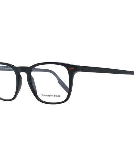 Ermenegildo Zegna Black Plastic Glasses (Frames)