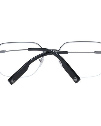 Ermenegildo Zegna Gray Metal Glasses (Frames)