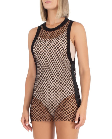 Comme Des Fuckdown Black Polyester Women Tank Top