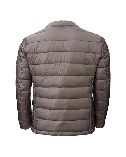 Add Gray Polyamide Men Jacket