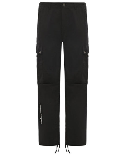 Comme Des Fuckdown Black Cotton Men Cargo Pant