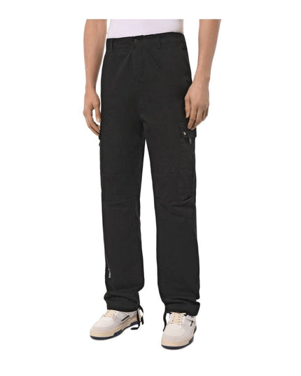 Comme Des Fuckdown Black Cotton Men Cargo Pant