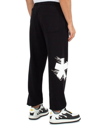 Comme Des Fuckdown Black Cotton Men Sweatpant