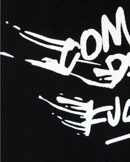 Comme Des Fuckdown Black Cotton Men Sweatpant