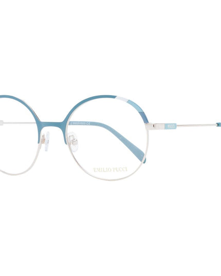 Emilio Pucci Turquoise Metal Glasses (Frames)
