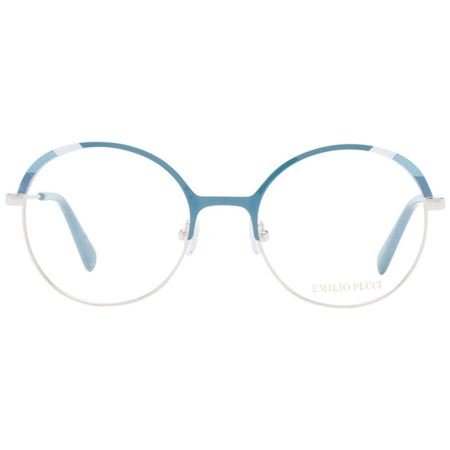 Emilio Pucci Turquoise Metal Glasses (Frames)