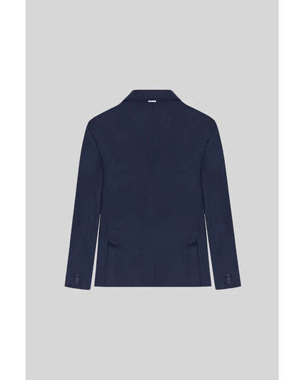People Of Shibuya Blue Polyester Men's Lightweight Jacket