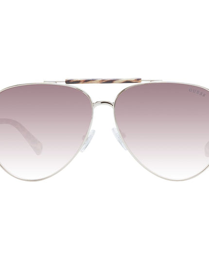 Guess Brown Metal Sunglasses