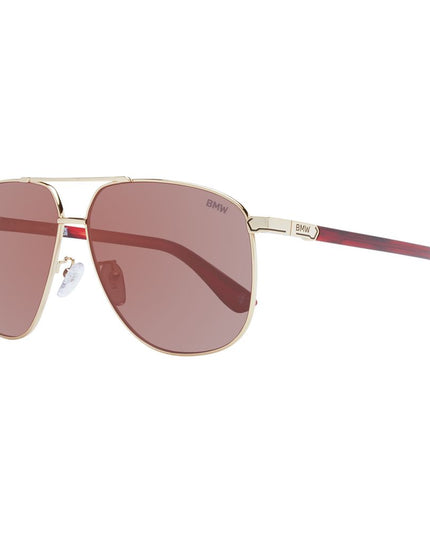 BMW Gold Metal Sunglasses