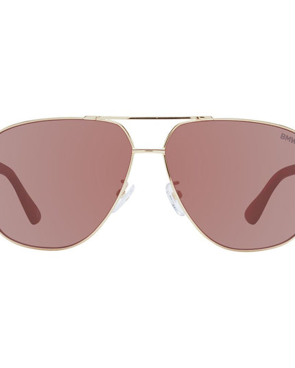 BMW Gold Metal Sunglasses