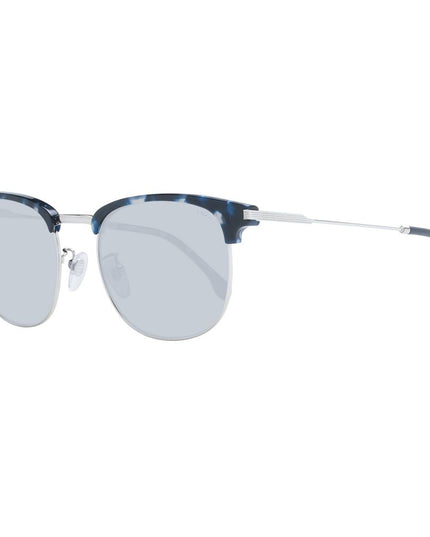Lozza Gray Metal Sunglasses