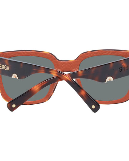 Sting Brown Acetate & Plastic Sunglasses