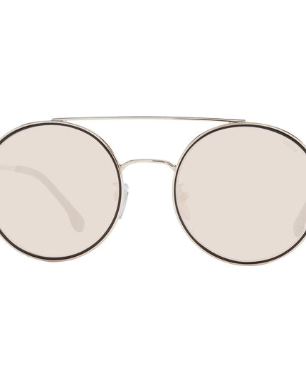 Lozza Gold Metal Sunglasses