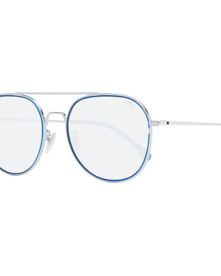 Lozza Gray Metal Sunglasses