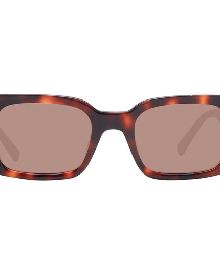 Sting Brown Acetate & Plastic Sunglasses