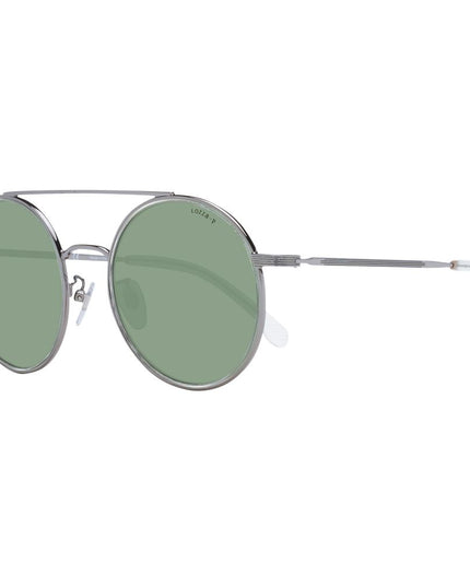 Lozza Gray Metal Sunglasses