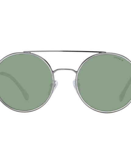Lozza Gray Metal Sunglasses