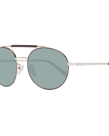 Sting Brown Metal Sunglasses