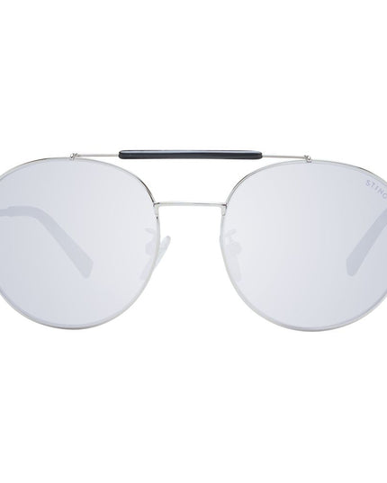 Sting Gray Metal Sunglasses