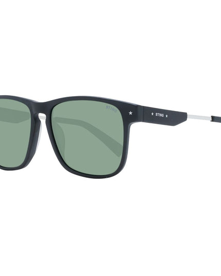 Sting Black Acetate & Plastic Sunglasses