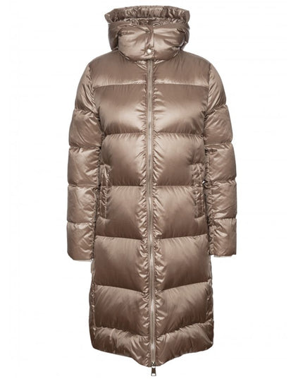 People Of Shibuya Beige Polyester Jackets & Coat