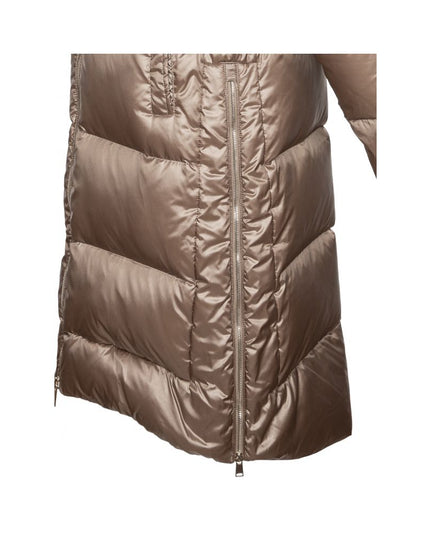 People Of Shibuya Beige Polyester Jackets & Coat