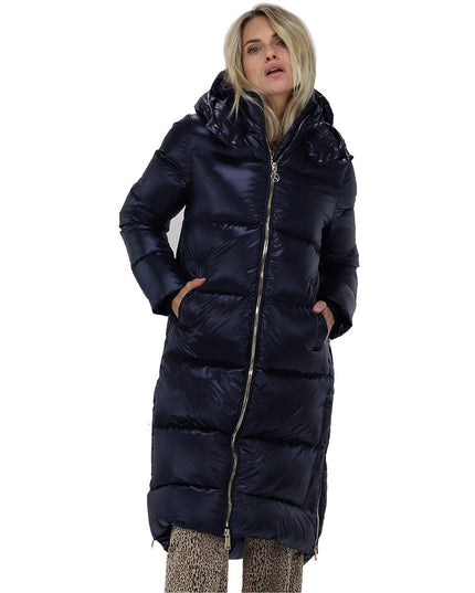 People Of Shibuya Blue Polyester Jackets & Coat