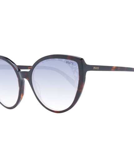 Emilio Pucci Brown Plastic Sunglasses