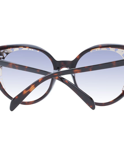 Emilio Pucci Brown Plastic Sunglasses
