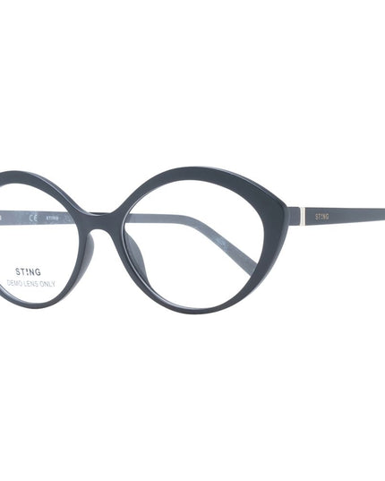 Sting Black Plastic Glasses (Frames)