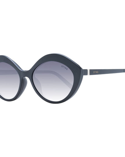 Sting Black Plastic Glasses (Frames)