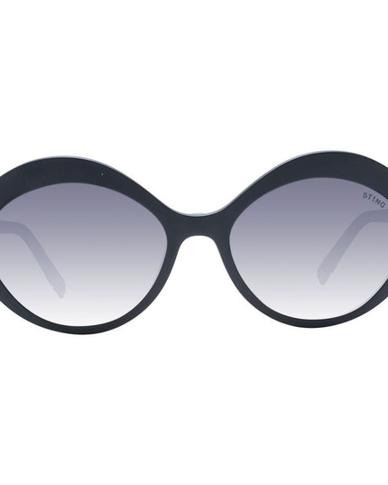 Sting Black Plastic Glasses (Frames)