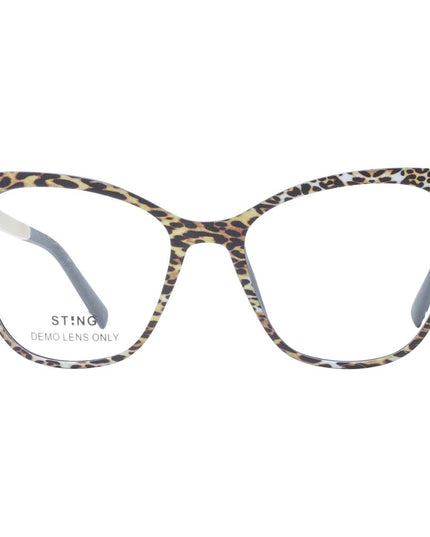 Sting Black Plastic Glasses (Frames)