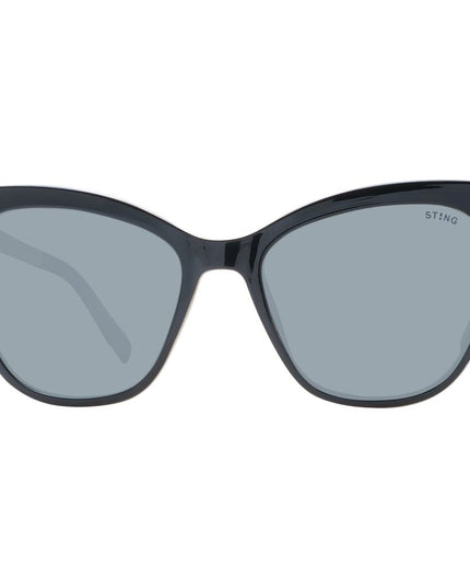 Sting Black Plastic Glasses (Frames)