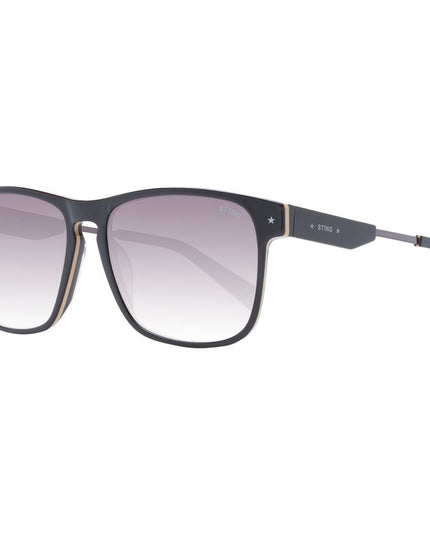 Sting Brown Acetate & Plastic Sunglasses