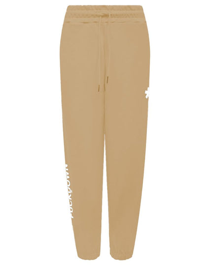 Comme Des Fuckdown Brown Cotton Women Pants