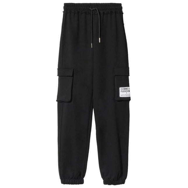 Comme Des Fuckdown Black Cotton Women Pant