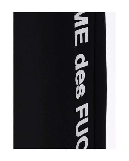 Comme Des Fuckdown Black Cotton Women Pants