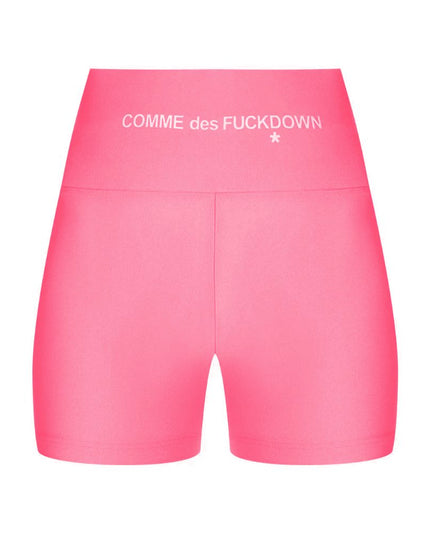 Comme Des Fuckdown Pink Polyester Short