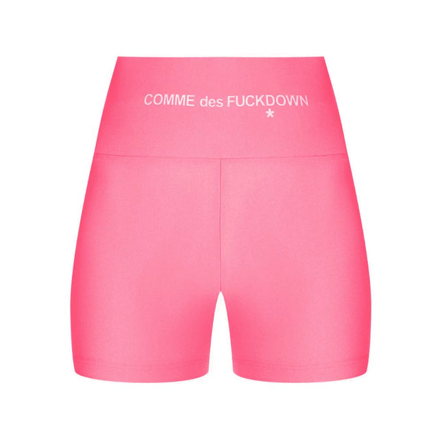 Comme Des Fuckdown Pink Polyester Short