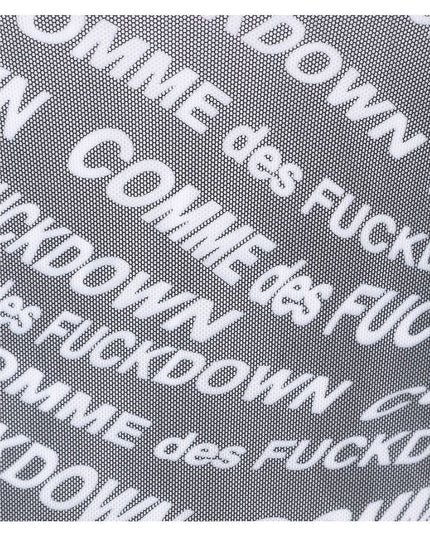 Comme Des Fuckdown Black Polyester Women T-Shirt