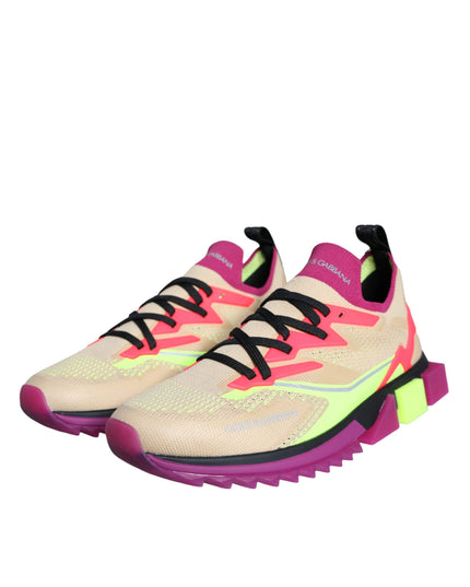 Dolce & Gabbana Multicolor Super King Low Top Sneakers Shoes