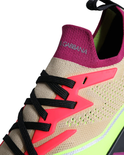 Dolce & Gabbana Multicolor Super King Low Top Sneakers Shoes