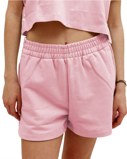 Comme Des Fuckdown Pink Cotton Short