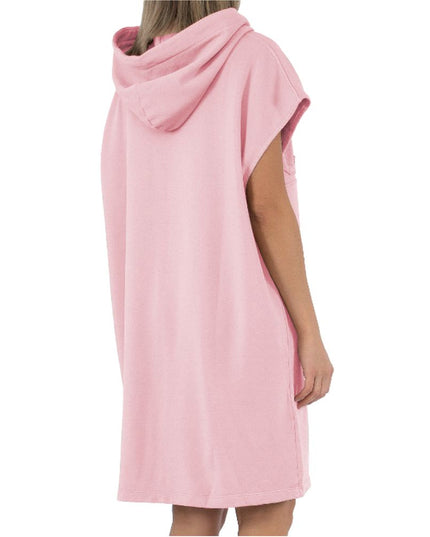 Comme Des Fuckdown Pink Cotton Dress